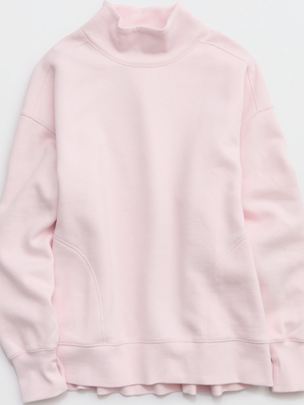 aerie Light Pink Turtleneck Sweater